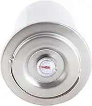 Stainless Steel Ham Press Pot, Homemade Deli Meat Maker, Portable Ham Boiler Stove with Thermometer, Ideal for Pork, Chicken, and More, Easy to Use, Firm Flavor