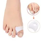 2x Gel Toe Separator Straightener Bunion Spacer Corrector Hallux Valgus ZH
