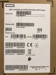 HPE 10GbE 25GbE 2P SFP28 MCX562A-ACAI OCP3 Network Adapter NIC 2 Port 10GbE