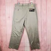 Dockers Mens Flat Front Classic Fit Pants Sz 38 X 29 NEW NWT