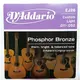 D'Addario EJ26磷青銅民謠吉他弦，保證美國原廠正品、高碳鋼芯絃音色明亮
