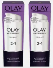 Olay Anti-Wrinkle Firm and Lift 2-In-1 Cream 50 ml - 2 Pack