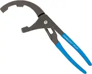 Channellock 209 9-Inch Oil Filter & PVC Pliers | Ideal for Engine Filters, Conduit, and Fittings | Forged from High Carbon Steel | Made in the USA,Blue