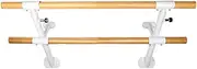 Profession Barre Floor-Standing Ballet Bar Double Ballet Fitness Stretch Dance Bar for Stretch Dance Or Active Workouts,1M