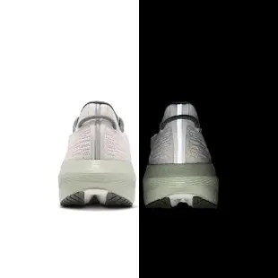 【SAUCONY 索康尼】慢跑鞋 Triumph 21 男鞋 灰 綠 輕量 彈力 反光 路跑 長距離 運動鞋 索康尼(S20881111)
