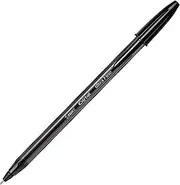 BIC Cristal Exact Ball Pens Needle Point (0.7 mm) - Black, Box of 20