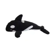 Olympia Orca Whale Aquatic stuffed animal 8"/21cm soft plush toy