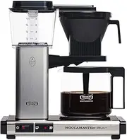 [Moccamaster] KBG Select, Coffee Maker, Filter Coffee, Brushed, UK Plug, 1.25 Liters