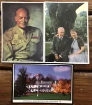 Dwight Eisenhower Gettysburg Home Historic Site Set of 3 Modern Postcards