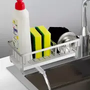 Sponge Holder for Kitchen Sink, Kitchen Sink Caddy, 304 Stainless Steel Kitchen