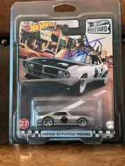 HOT WHEELS BOULEVARD CUSTOM 1967 PONTIAC FIREBIRD #27 Autographed W/Protector