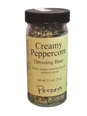 Creamy Peppercorn Dressing Base by Penzeys Spices 2.5 oz 1/2 cup Jar Exp 2/26