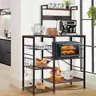4 Tier Microwave Shelf Oven Storage Rack Stand Cabinet Holder Kitchen Adjust AU