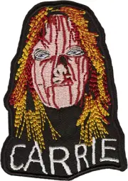Carrie (3.5" Patch) punk, gothic, biker, horror movie, Stephen King, RETRO, NEW