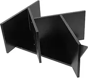 LIFKOME Desktop Magazine Holder Stylish Bookshelf Organizer for Office Living Multifunctional Storage for Books Files and Magazines Walnut Finish