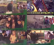 GODZILLA MOVIE SUPERVUE WIDEVISION 1998 INKWORKS COMPLETE BASE CARD SET OF 72
