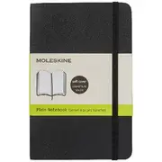 Moleskine Classic Soft Cover Pocket Notebook Plain Black