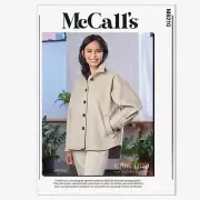 ChicShacket Sew Kit: Misses' Button-Up, Code M8210, Sizes 6-14, Multicolor