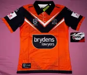 Wests TIGERS 2024 Away NRL Polo Jersey *Medium* QLD Seller