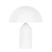 Ken Dome Shade White Table Lamp