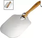 Aluminum Pizza Peel Paddle Foldable Handle for Baking Oven & Grill Spatula Turn
