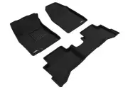 3D MAXpider 17-22 Fits Kia Niro Black Elegant 1st 2nd Row Floor Mat L1KA04404709 (for: Kia)