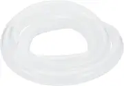 1 Piece for air and Water Silicone Vacuum Hose, high Temperature Automotive Vacuum Hose, 3.3 ft, 3/8 inch, 10 mm, ID, 2 mm Thick, Clear Silicone