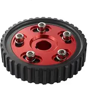 Compatible With SOHC D15/D16 D-SERIES ENGINE Adjustable Cam Gear Alloy Timing Gear 1PCS(Red)