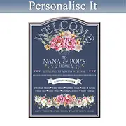 All Grandchildren Welcome Sign