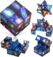Sensory Toys for 6 7 8 9 10 Year Old Boys: Fidget Toys Gifts for 5-12 Year Old Kids Girls Infinity Cube IQ Puzzle Games Party Bag Fillers Fidget Cube Presents for 6-10 Years