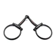D Ring Snaffle Bit 5'' With Copper Roller Bt-005