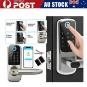 Digital Smart Door Lock Fingerprint APP Key Card Password Electronic Home Lock