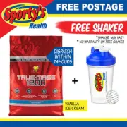 BSN TRUE MASS 4.65KG VANILLA MASS GAINER WEIGHT GAINER PROTEIN FREE POSTAGE