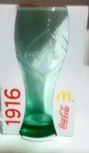 COCA-COLA Coke Glass 1916 New In Box McDonalds 2015 Collection