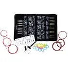 ChiaoGoo 5" Twist Red Lace Interchangeable Needle Set - Complete, Large or Small