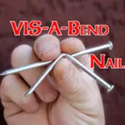 VIS-A Bend Nail Mentalism Magic Tricks Illusions Gimmick Close up Magic Toys Fun