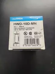 Lutron HWD-10D-MN HomeWorks Wired Maestro 1000 W/1000 VA Dimmer Black (Midnight)
