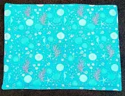 COUNTRY COTTAGE SET/6 NAUTICAL SEAHORSES SEASHELLS STARFISH PLACEMATS POTHOLDERS