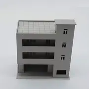 Outland Models Railway Scenery Layout City Apartment N Scale