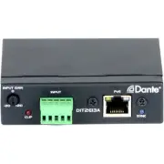 MCLELLAND DIT2E13A Analogue To Dante Converter Terminal Block Input Jack On