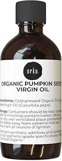 Orku 250ml Organic Pumpkin Seed Oil – Virgin Cold Pressed Unrefined Cosmetic Gr.