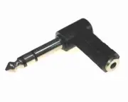 TRS (male) to 3.5mm (female) Right Angle