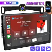 9'' Touch Screen Car Stereo Radio Android 12 Double 2Din GPS Navi WIFI +Camera