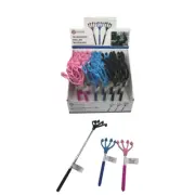 Roller Massager Stick Extendable Telescopic Body Back Scratcher Backscratcher