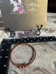 Copper Tensor Ring Bracelet Medium Size Hand Made 12 Gage