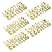 5 Sets Clock Number Plate Numbers Roman Numeral Kit Numerals