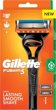 Gillette Fusion Manual Razor Handle + 2 Blade RF