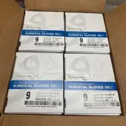 PremierPro Polyisoprene HYBRID Surgical Glove Ansell *1 CASE* Size: 9 *See Date*