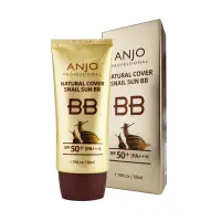 在飛比找蝦皮購物優惠-[ANJO] 蝸牛天然遮瑕防曬BB霜 SPF 50+ PA+