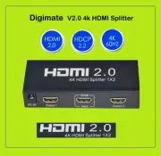 Digimate 1x2 V2.0 HD HDMI splitter 2kx4k 3D 1080p Foxtel IQ4 IQ5 Works